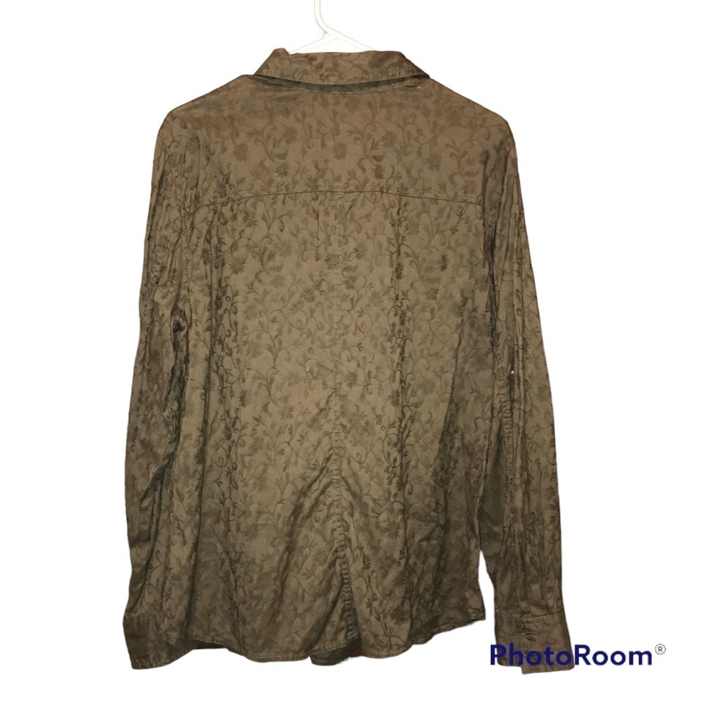 J. Jill Button Front Collared Blouse - image 3